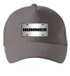 Кепка Hummer grey Серый фото