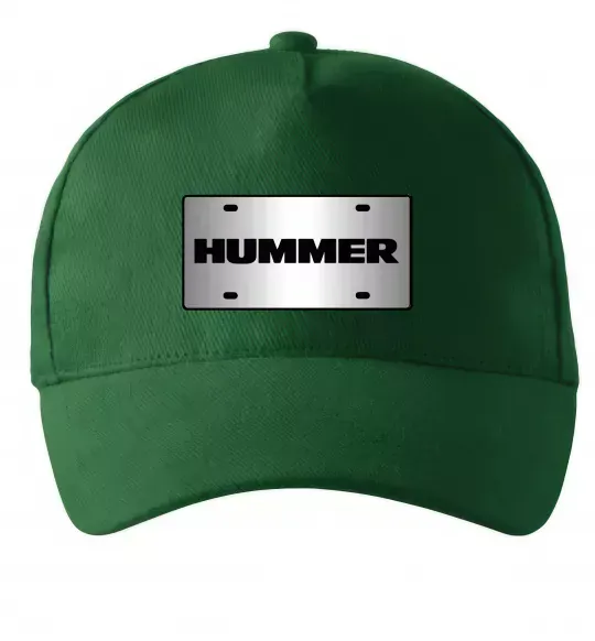 Кепка Hummer grey Темно-зелений фото