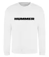 Світшот Hummer напис Білий фото