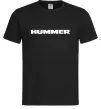 Мужская футболка Hummer напис Черный фото