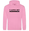 Чоловіча толстовка (худі) I love my Hummer Рожевий Чоловіча толстовка (худі) I love my Hummer Рожевий фото