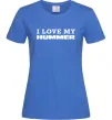 Жіноча футболка I love my Hummer Яскраво-синій Жіноча футболка I love my Hummer Яскраво-синій фото
