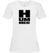 Жіноча футболка Hummer квадрат Білий Жіноча футболка Hummer квадрат Білий фото