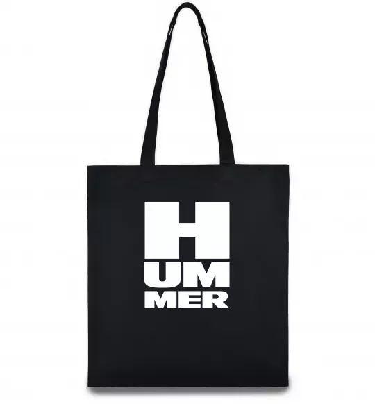 Эко-сумка Hummer квадрат Черный фото