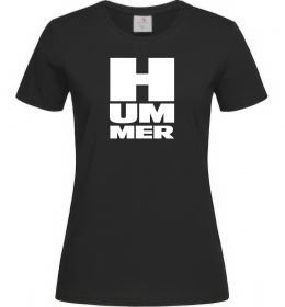 Женская футболка Hummer квадрат Женская футболка Hummer квадрат