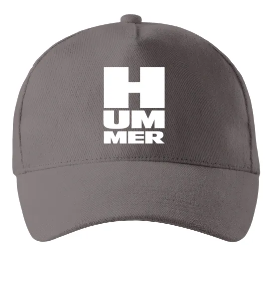 Кепка Hummer квадрат Серый фото