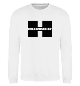 Свитшот Hummer big H Белый фото