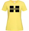 Жіноча футболка Hummer big H Лимонний фото