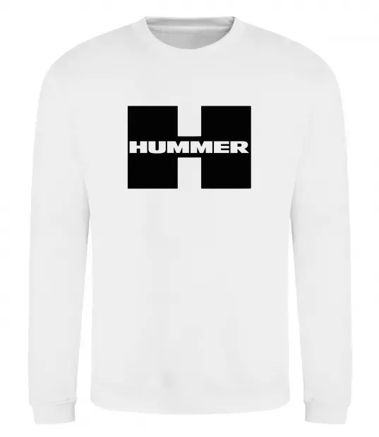 Світшот Hummer big H Білий фото