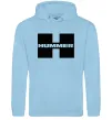 Чоловіча толстовка (худі) Hummer big H Блакитний Чоловіча толстовка (худі) Hummer big H Блакитний фото