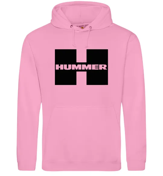 Женская толстовка (худи) Hummer big H Розовый фото