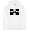 Жіноча толстовка (худі) Hummer big H Білий Жіноча толстовка (худі) Hummer big H Білий фото