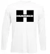 Лонгслив Hummer big H Белый фото