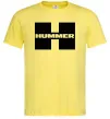 Мужская футболка Hummer big H Лимонный фото