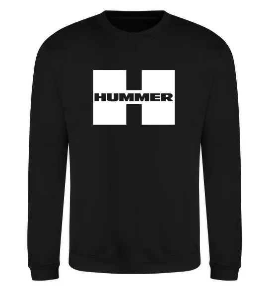 Світшот Hummer big H Чорний фото