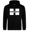 Чоловіча толстовка (худі) Hummer big H Чорний Чоловіча толстовка (худі) Hummer big H Чорний фото