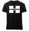 Чоловіча преміум футболка Hummer big H Чорний фото