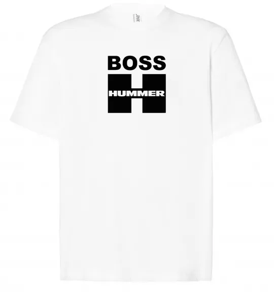 Футболка Оверсайз Boss Hummer Белый фото
