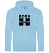 Чоловіча толстовка (худі) Boss Hummer Блакитний Чоловіча толстовка (худі) Boss Hummer Блакитний фото