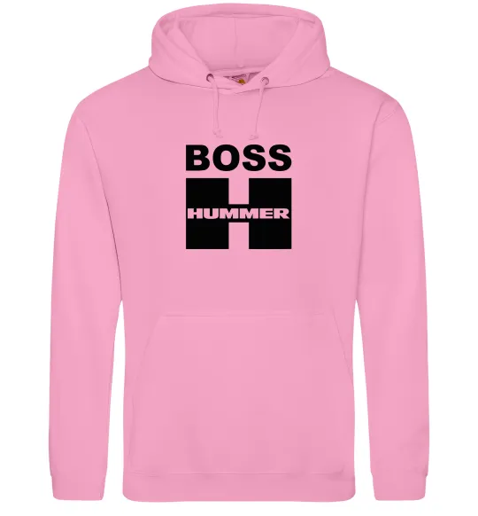Женская толстовка (худи) Boss Hummer Розовый фото