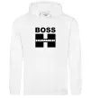 Женская толстовка (худи) Boss Hummer Белый фото