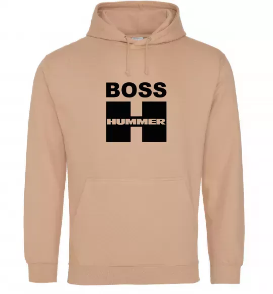 Женская толстовка (худи) Boss Hummer Песочный фото