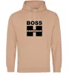 Женская толстовка (худи) Boss Hummer Песочный фото