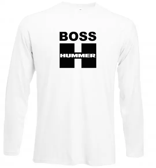 Лонгслив Boss Hummer Белый фото