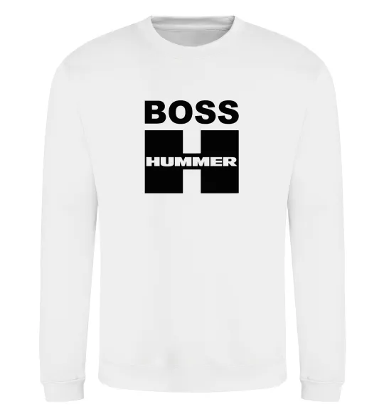 Свитшот Boss Hummer Белый фото