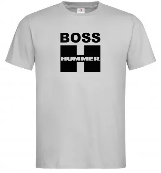 Мужская футболка Boss Hummer Серый фото