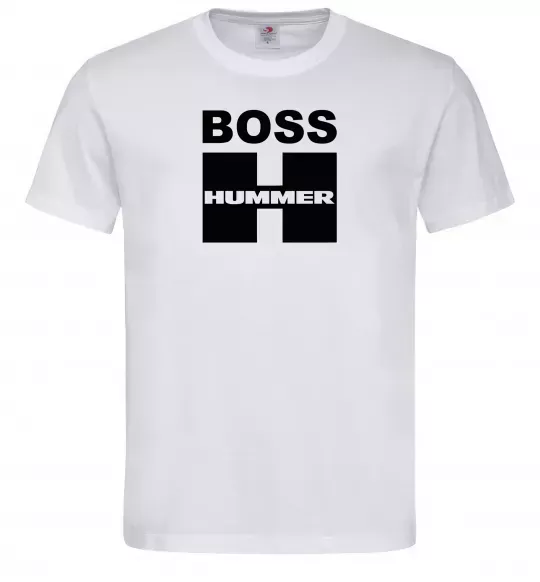 Мужская футболка Boss Hummer Белый фото