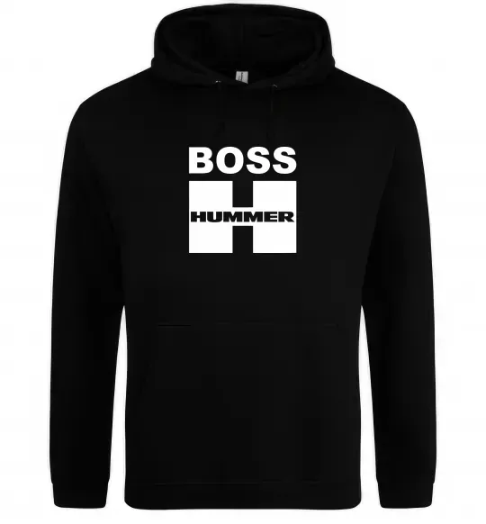 Женская толстовка (худи) Boss Hummer Черный фото