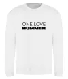 Свитшот Hummer one love Белый Свитшот Hummer one love Белый фото