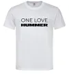 Чоловіча футболка Hummer one love Білий Чоловіча футболка Hummer one love Білий фото