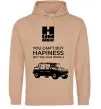 Мужская толстовка (худи) You can drive Hummer Песочный фото