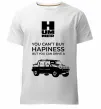 Чоловіча преміум футболка You can drive Hummer Білий фото