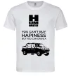 Мужская футболка You can drive Hummer Белый фото