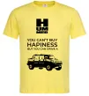 Мужская футболка You can drive Hummer Лимонный фото