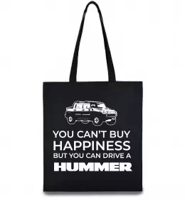 Еко-сумка You can drive Hummer Чорний фото