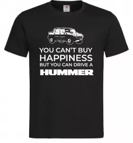 Мужская футболка You can drive Hummer Черный фото