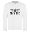 Світшот Guns N Roses Білий фото