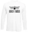 Лонгслив Guns N` Roses Белый фото