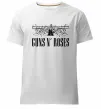 Мужская премиум футболка Guns N` Roses Белый фото