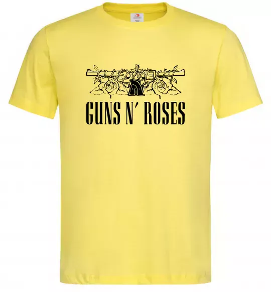 Мужская футболка Guns N` Roses Лимонный фото