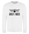 Свитшот Guns N` Roses Белый фото