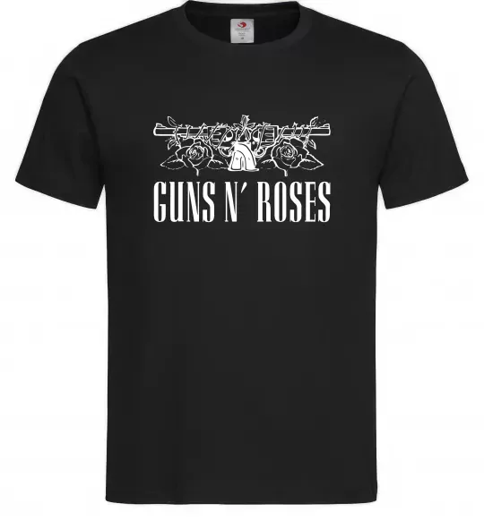Мужская футболка Guns N` Roses Черный фото