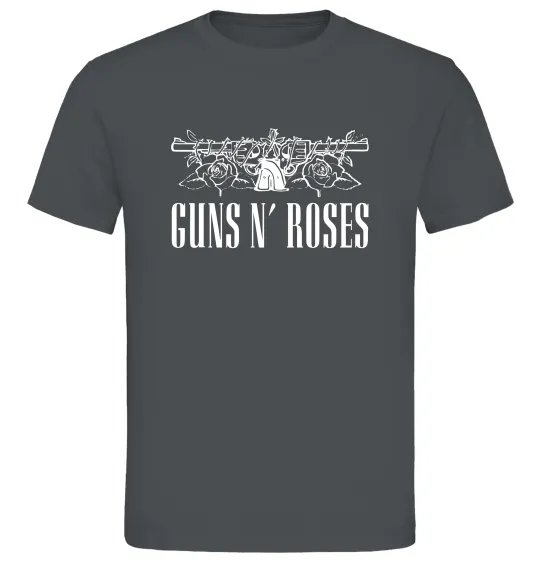 Мужская футболка Guns N` Roses Графит фото
