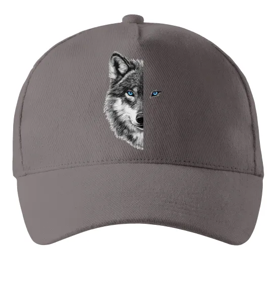 Кепка Вовк око Серый фото