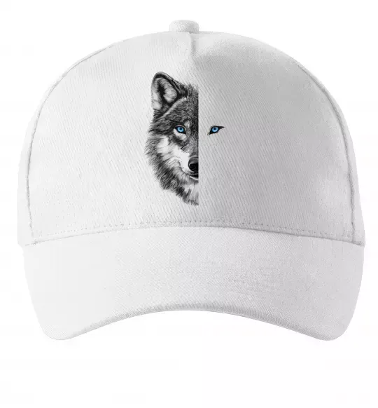 Кепка Вовк око Белый фото
