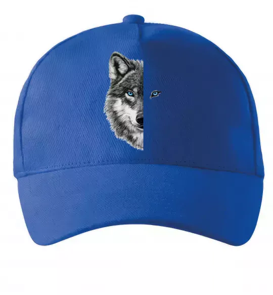 Кепка Вовк око Ярко-синий фото